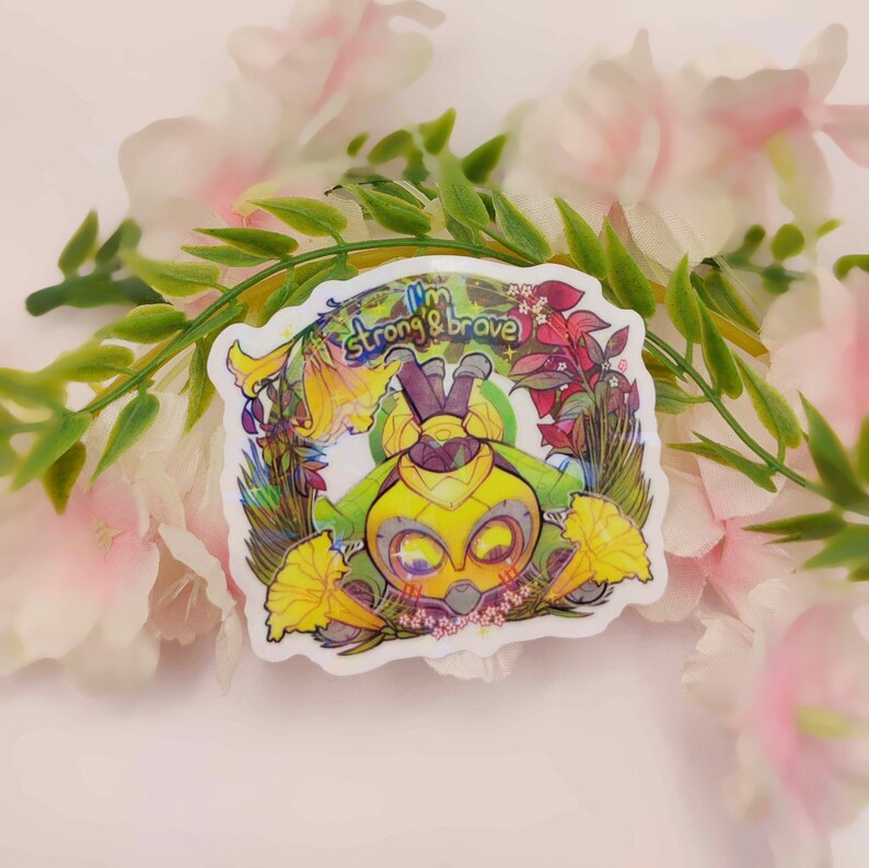 Overwatch Clear Holo Stickers - Mizuki, Juno, Orisa - Etsy