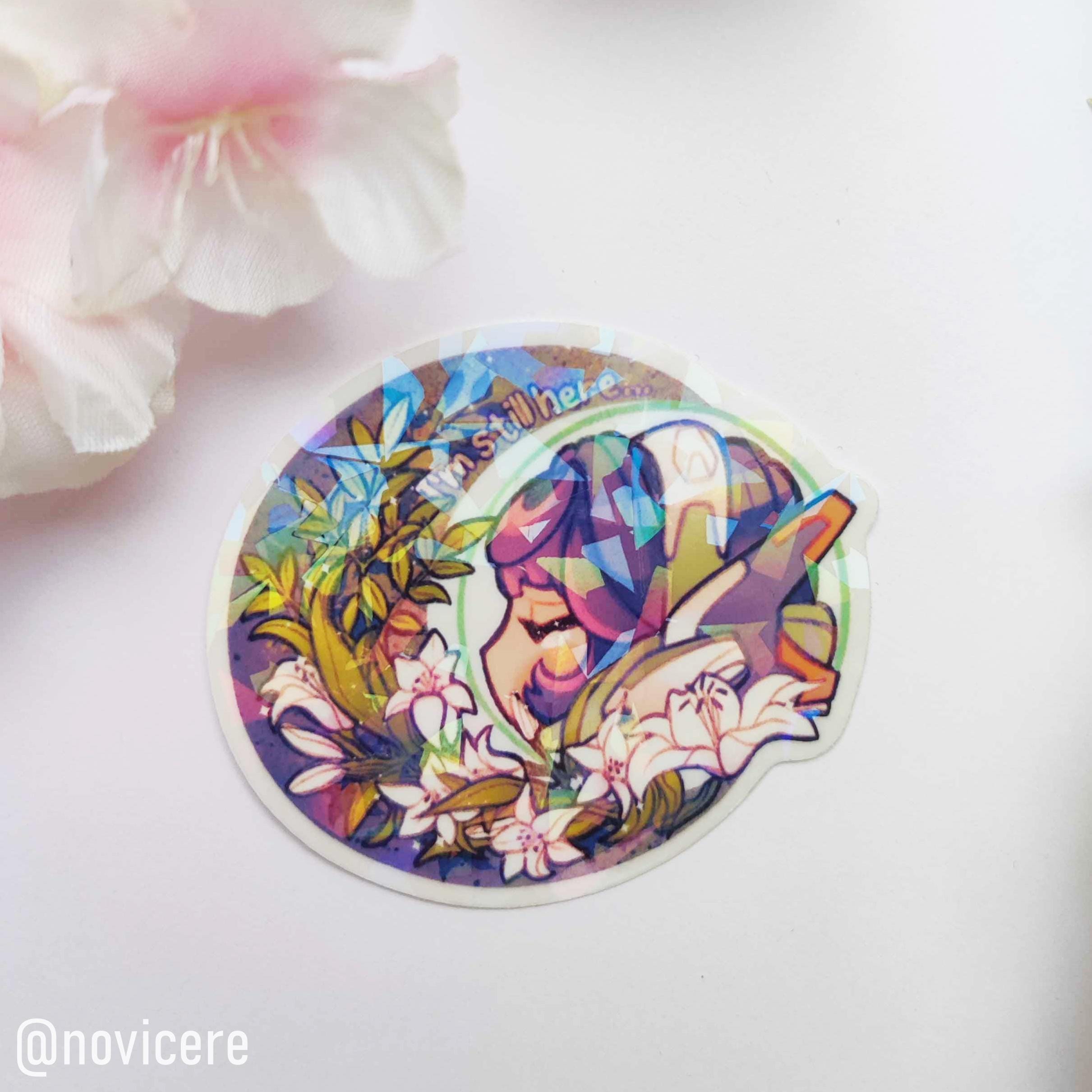Overwatch Clear Holo Stickers - Mizuki, Juno, Orisa - Etsy