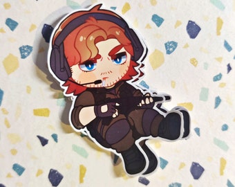 Pliskin Stickers - Metal Gear Solid