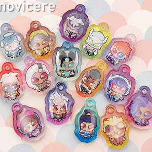 Overwatch Mini Blorbo Epoxy Charms - 1 Inch Phone Charms image 2