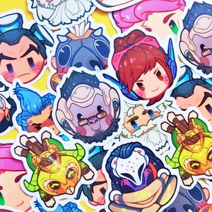 Overwatch - Tank Stickers
