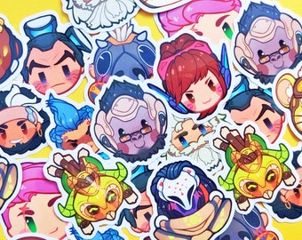 Overwatch - Tank Stickers