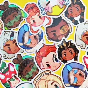 Overwatch - Support Stickers