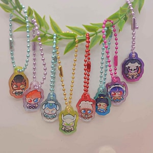 Overwatch Mini Blorbo Epoxy Charms - 1 Inch Phone Charms