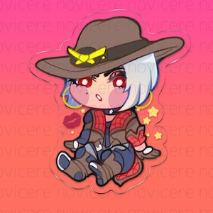 Overwatch Clear Shiny Chibi Stickers - CLEARANCE SALE! - Etsy