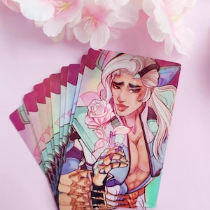 Overwatch Lifeweaver Holo Print Sammelkarte mit UV Druck + Folienprägung