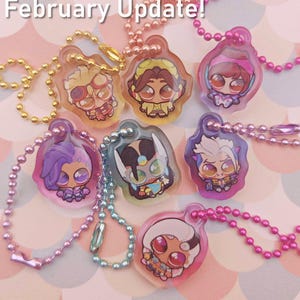 Overwatch Mini Blorbo Epoxy Charms - 1 Inch Phone Charms image 4