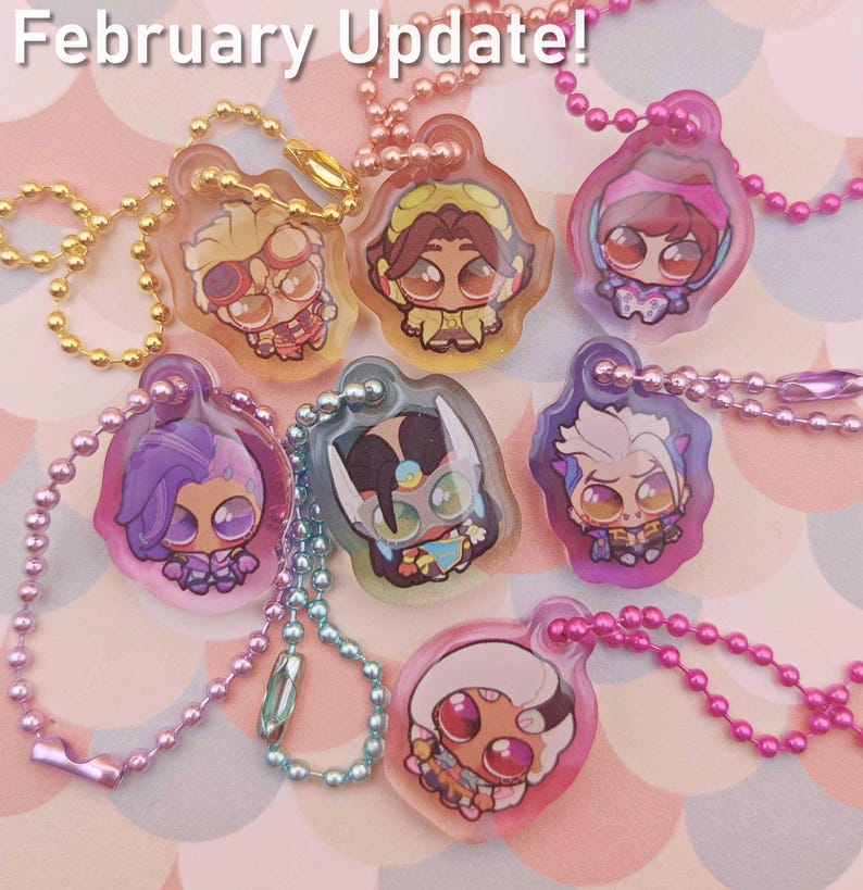 Overwatch Mini Blorbo Epoxy Charms - 1 Inch Phone Charms image 4