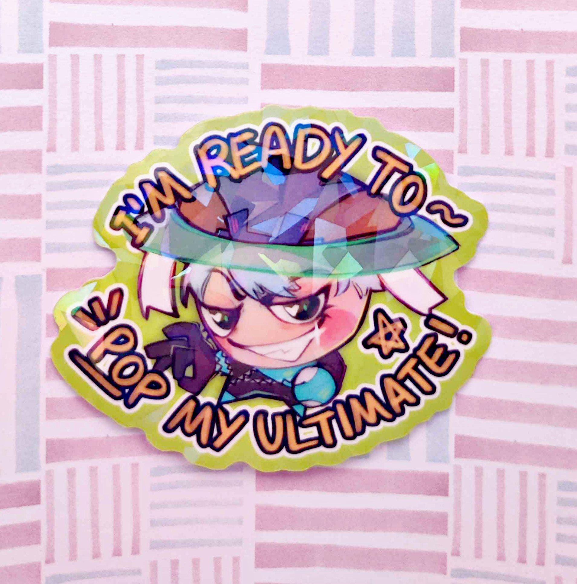 Overwatch Clear Holo Stickers - Mizuki, Juno, Orisa - Etsy
