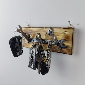 Schlüsselbrett für Mechaniker, Schrauber oder Tuning Freunde aus Schraubenschlüssel