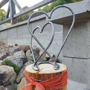Hearts Horseshoes Structural Steel Deco