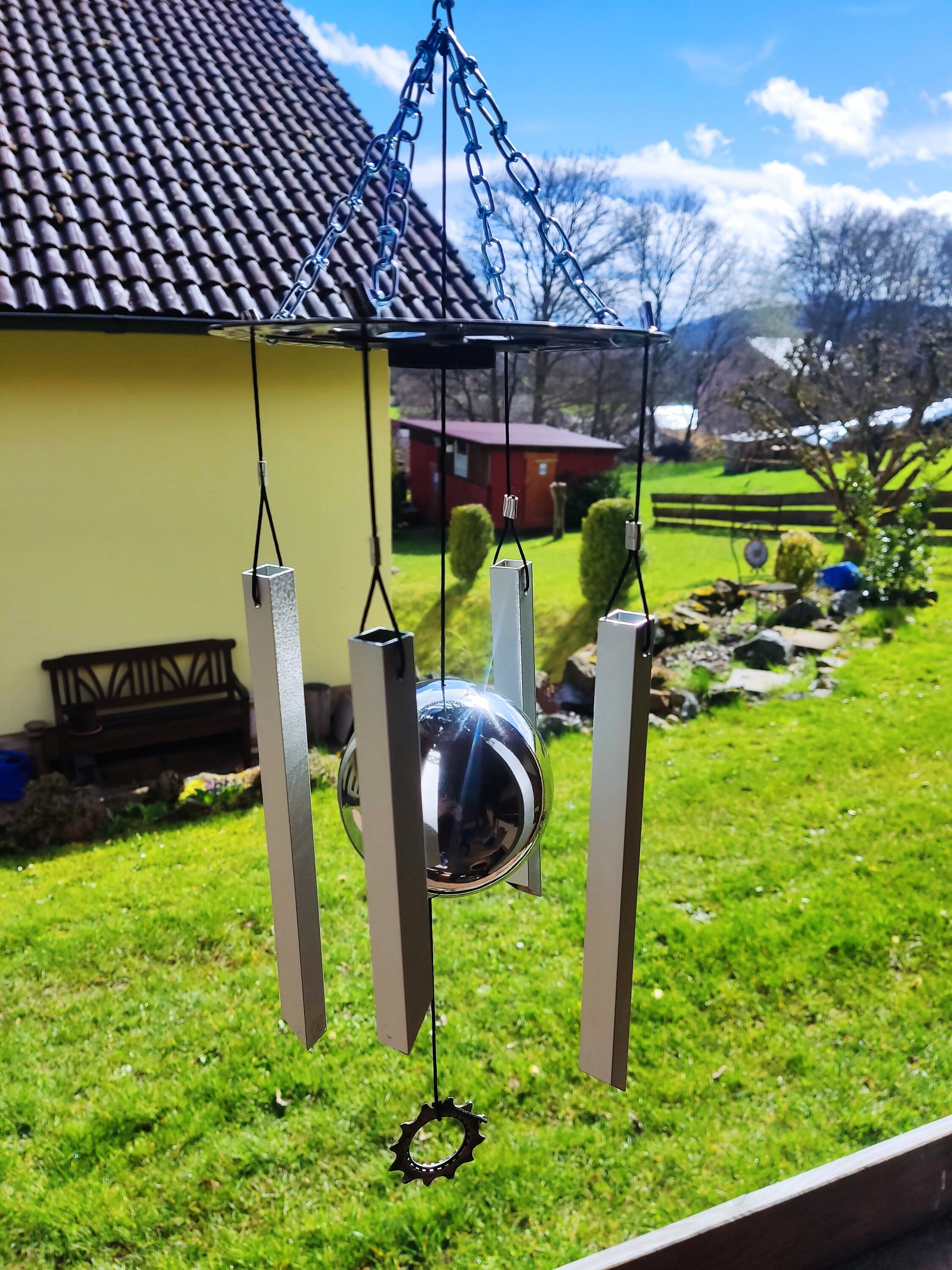 Bicycle Brake Disc Wind Chime: the Perfect Eye-catcher for Your