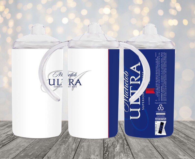 Michelob Ultra Sippy Cup / Beer Cup Etsy