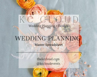 Wedding Planning Master Sheet