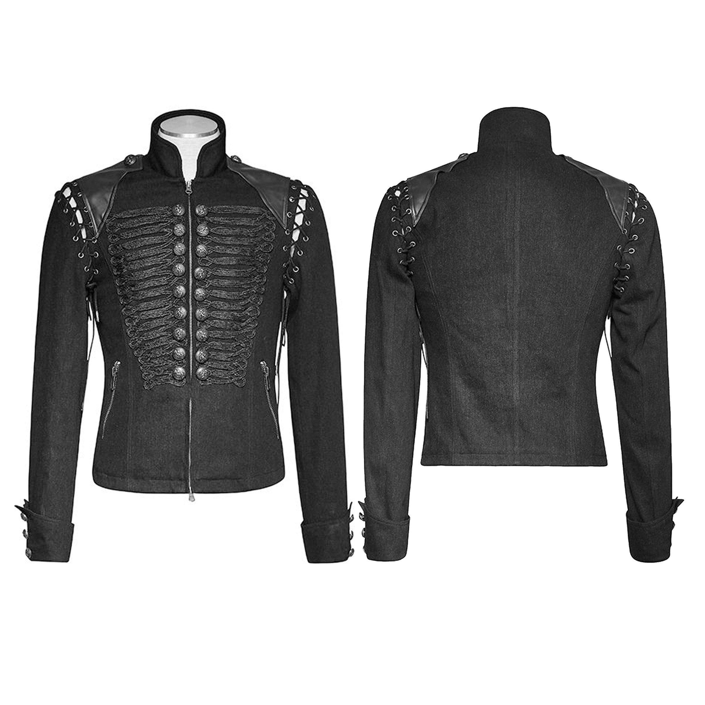 gothic military jacket