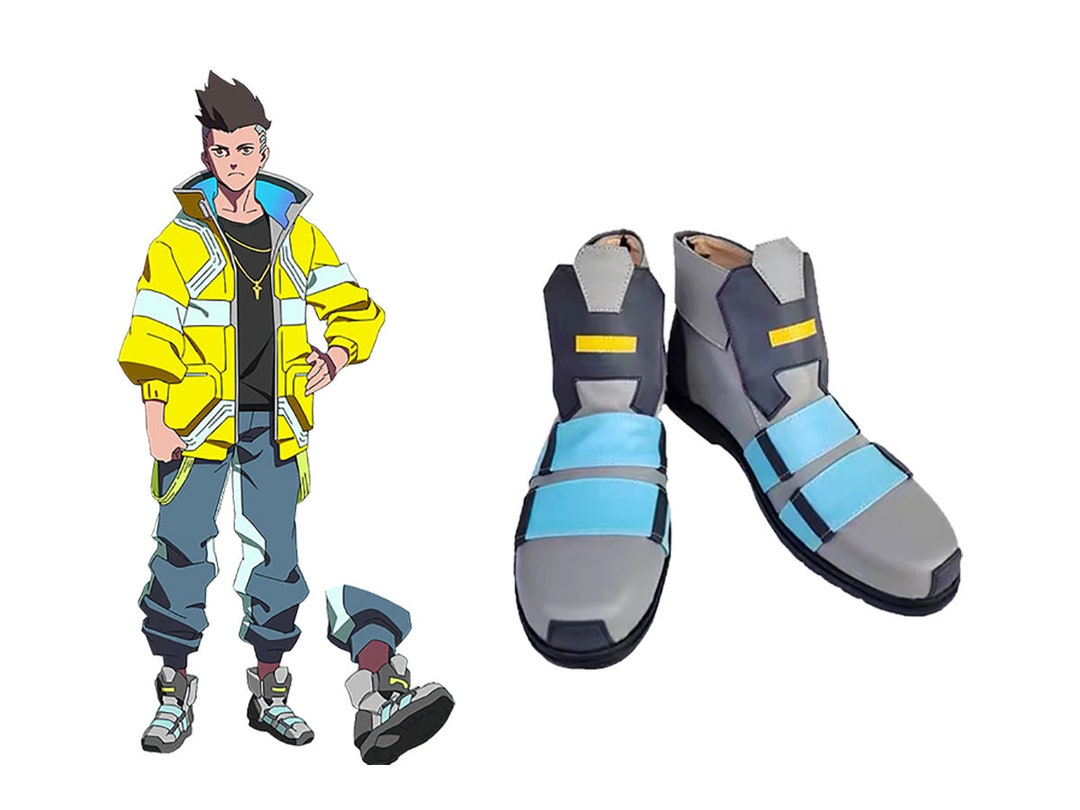 Cyberpunk 2077 Edgerunners David Martinez Shoe Cosplay Costume Etsy India