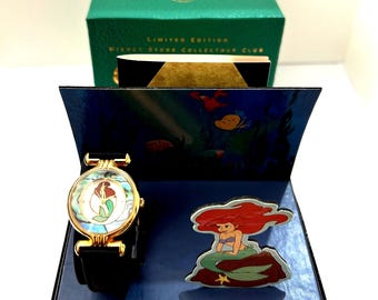 Vintage Ariel Little Mermaid Watch by Fossil, Disney  display picture 2