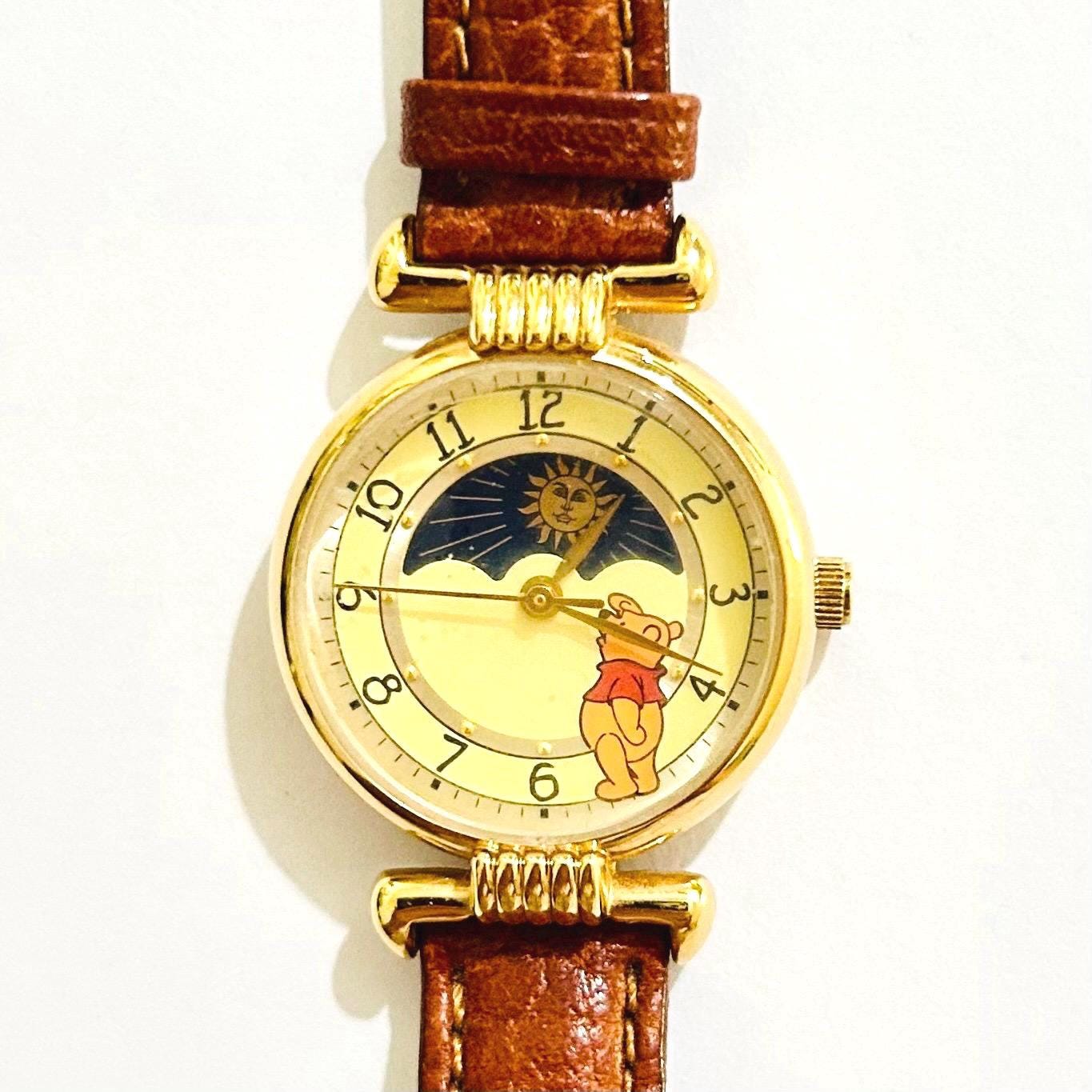 1990s Fossil Disney Parks Double sided Winnie the Pooh Watch The Pooh The Winne 1990 main image 3