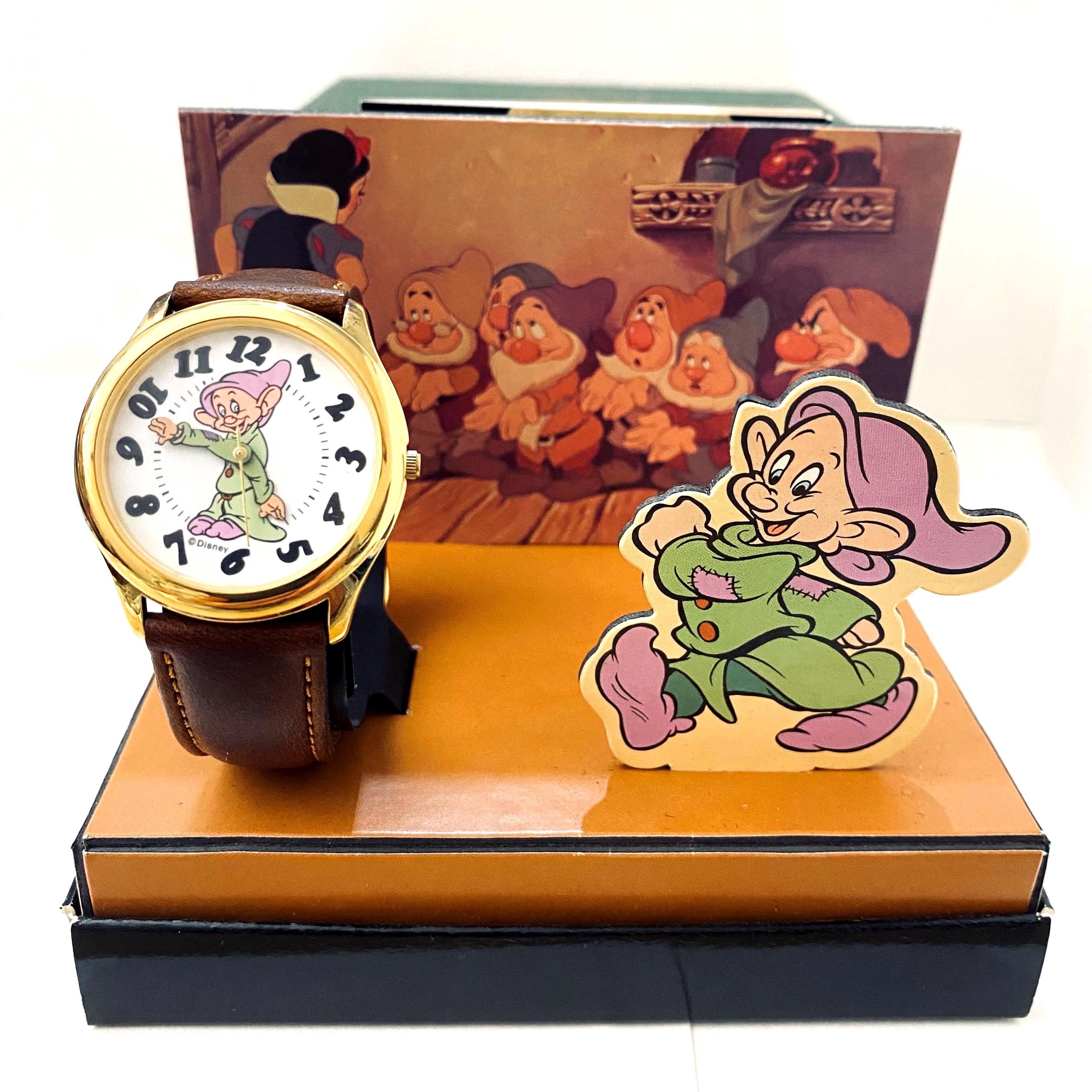 Vintage Disney Ollie Johnston Dopey Watch Disney Dopey Watch Walt Disney Signature Series Artist  main image 2