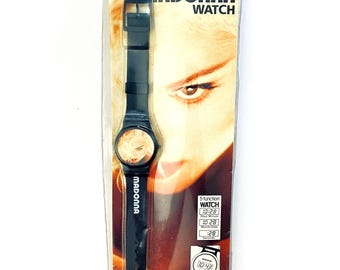 NOS Vintage Nelsonic MADONNA “Blonde Ambition Tour” Watch Boy Toy Inc. c. 1990