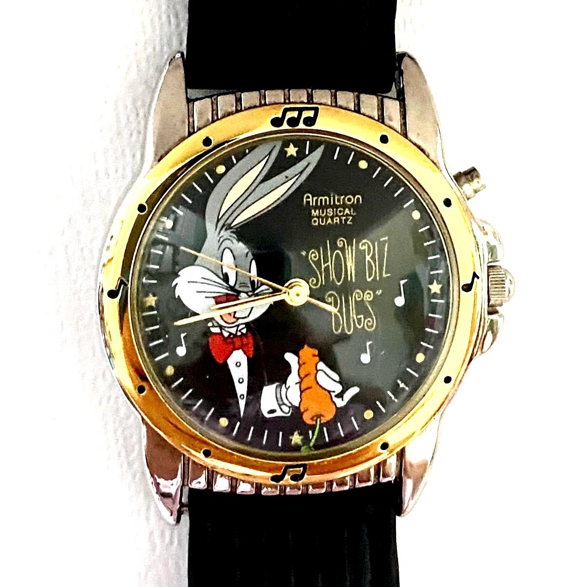Looney Tunes Watch Armitron Collectibles Warner Bros. 1992 Bugs Bunny & Friends Vintage 1989 Armitron Looney Tunes BUGS BUNNY | Mercari main image 2