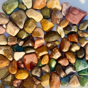 Tumbling Stones, Premium Jasper - XS/S, Small Bag