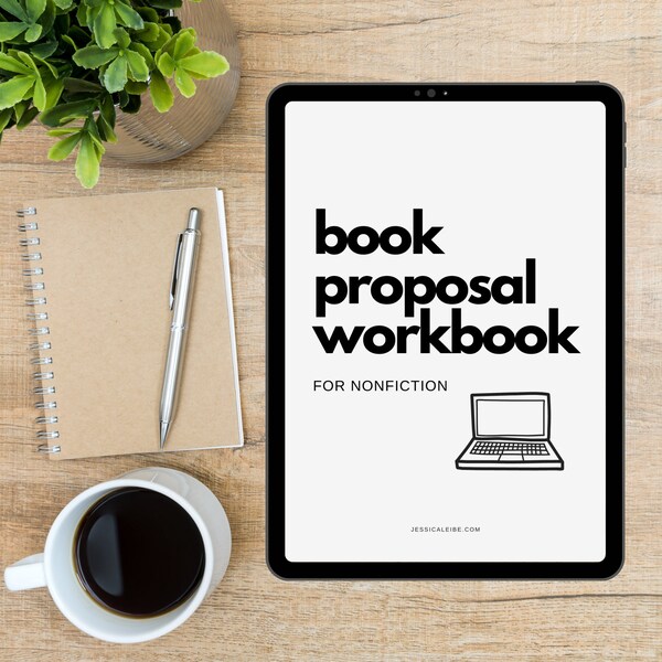 Nonfiction Book Proposal, Workbook for Writers, Writing Resource, Printable Writing Workbook, Digital Writing Workbook, Template for Writers