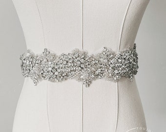 Bridal Belt Sash, Rhinestone Belt, Wedding Dress Belt , Crystal Bridal Belt, Wedding Belt, Bridal Belt, EB111