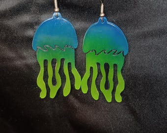 Handmade Jellyfish Earrings