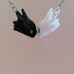 Toothless couples keychain