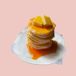 Pancake Soap | dessert soap, handmade soap, fake food, bakery soap, cake soap, unique gift, gifts