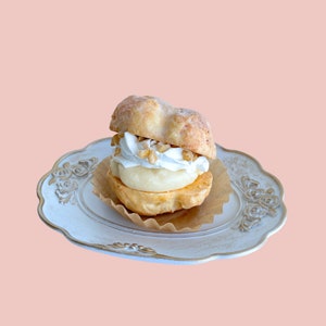 Cream Puff soap | dessert soap , cream puff ,bakery soap , cake soap , fake food ,handmade soap