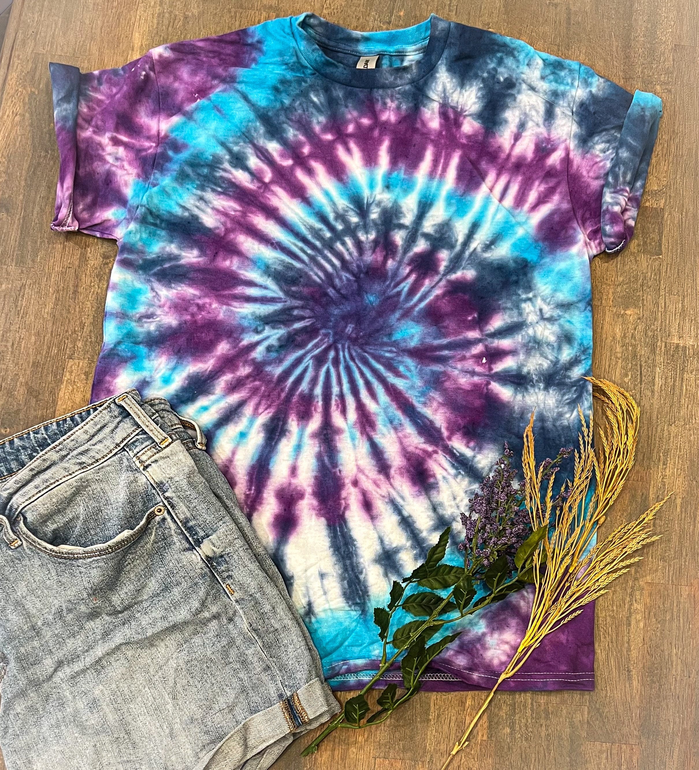 Star Series✨Aurora Borealis Galaxy Ice Tie Dye