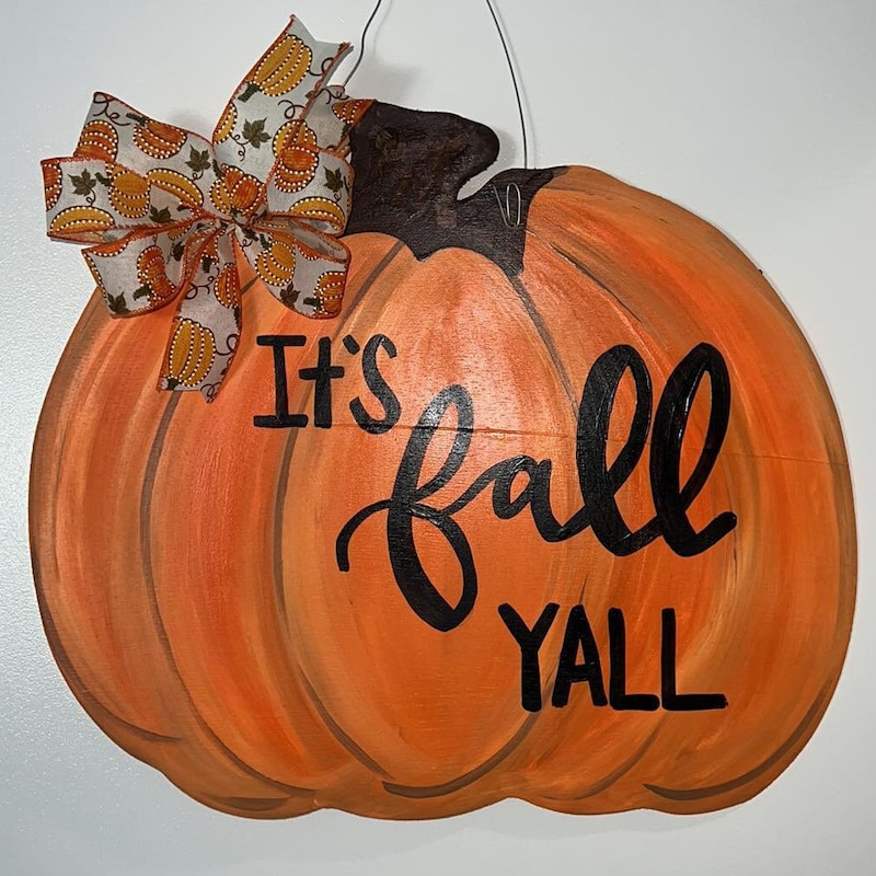 Fall Door Hanger - Etsy