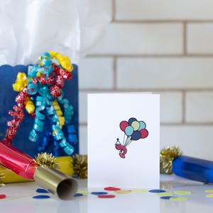 I hope your birthday is shrimply the best! A simple and sweet greeting card for that shrimp loving, or shrimp sized, birthday pal!