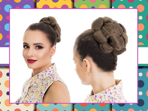 Knstlicher Haarknoten Chignon Hochsteckfrisur Hochzeit Dutt Frisur Dutt  Haarteil SOPHIA - Etsy sterreich