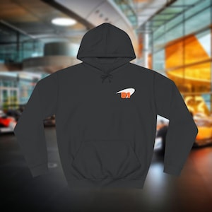 Sweat à Capuche Oscar Piastri F1 – 100% Coton, Pour Adulte, Tailles XS à 3XL