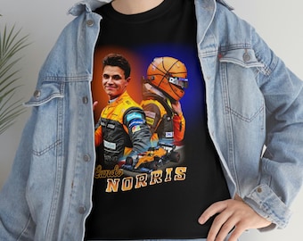Lando Norris T-shirt Pilote de Formule Un