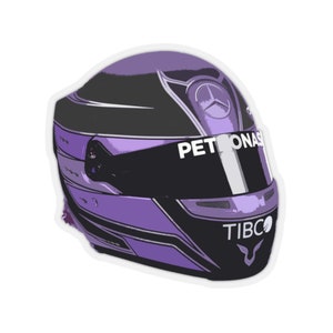 Lewis Hamilton Racing helmet sticker
