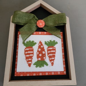 Carrots Cross Stitch Chart - PDF