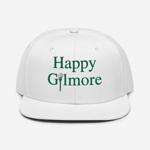 Happy Gilmore Golf Tee Snapback Hat