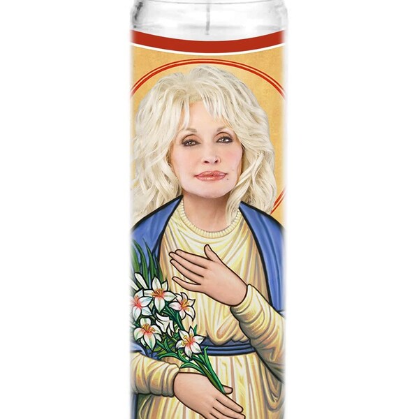 Dolly Prayer Candle