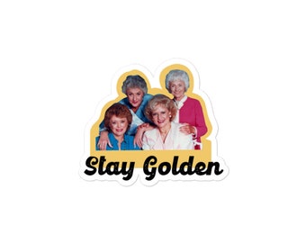 Bleib Golden Sticker