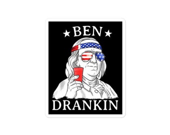 Ben Drinkin Sticker