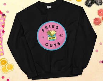 Sweat-shirt frites avant les gars