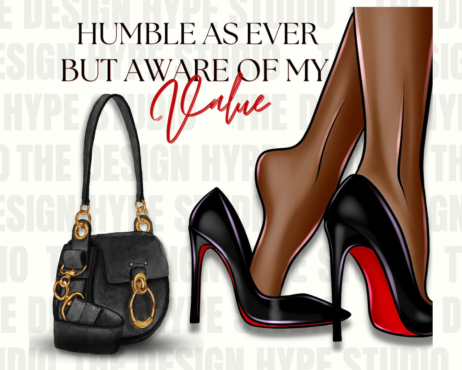 Humble as Ever Transparent PNG High Heels Designer Bag - Etsy