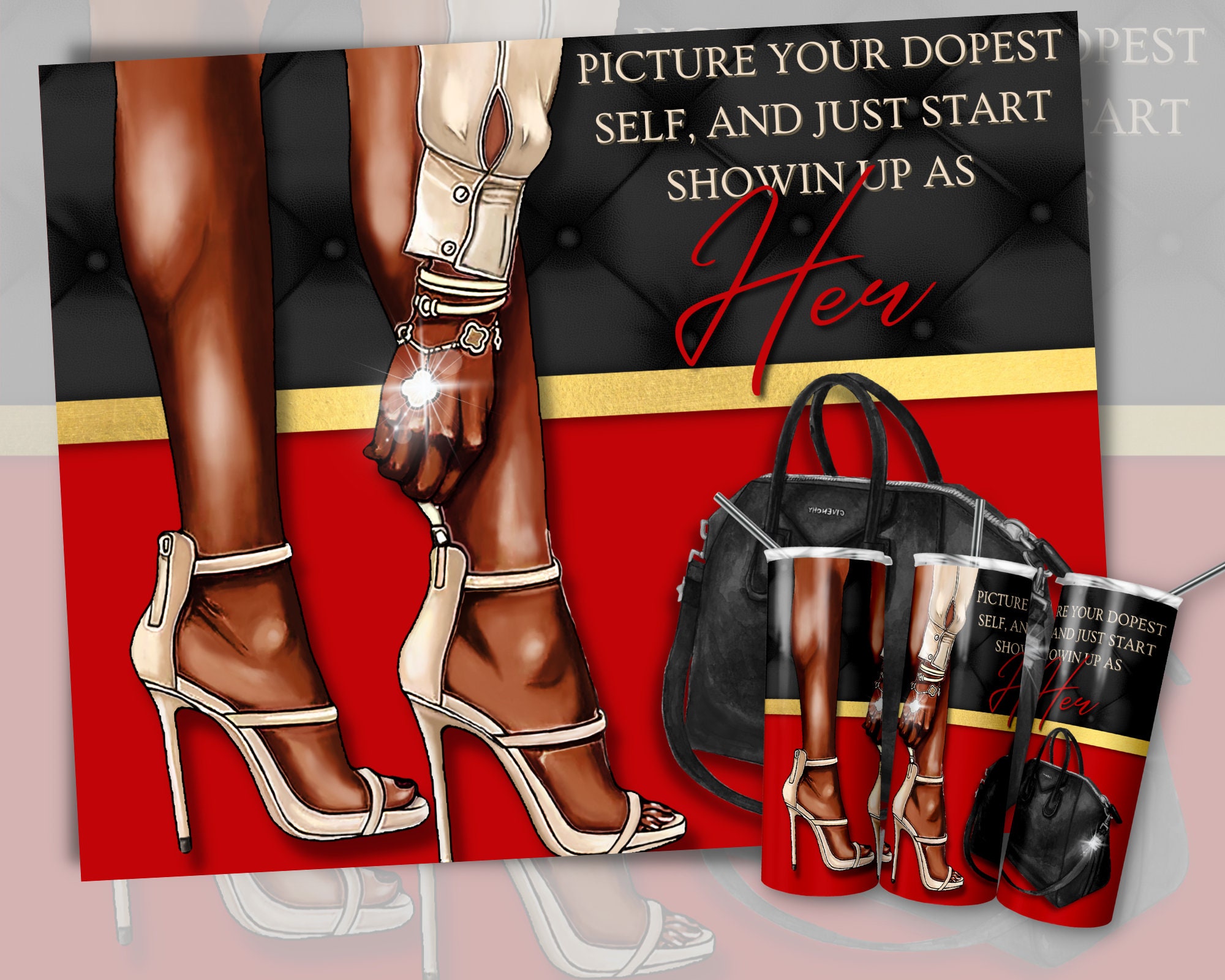 Designer Handbag - Injections - with Hermes- Louis Vuitton and more sublimation  tumbler wraps PNG - Payhip