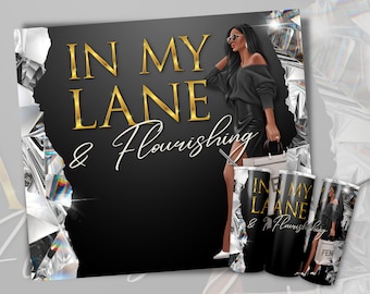 20oz Tumbler Luxury PNG Wrap| High Heels Designer Bag| Black Girl Woman| Motivational Quote Gift for Her| Fashion Beauty Design| High 300DPI