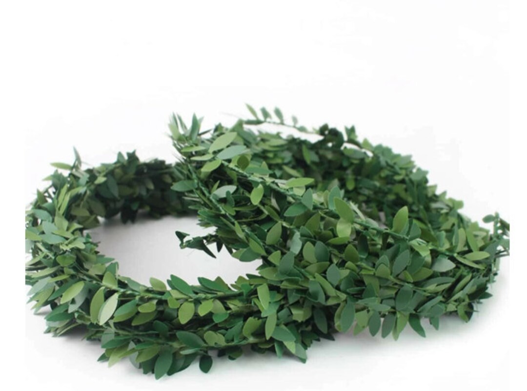 24 Ft Artificial Leaf Garland/decorative Leaf Rope/decorative Etsy