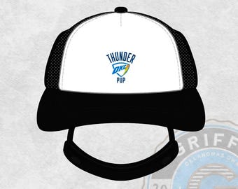 Czapka z daszkiem Thunder OKC Pup Dog Foam Trucker | Czapka bejsbolówka dla zwierząt